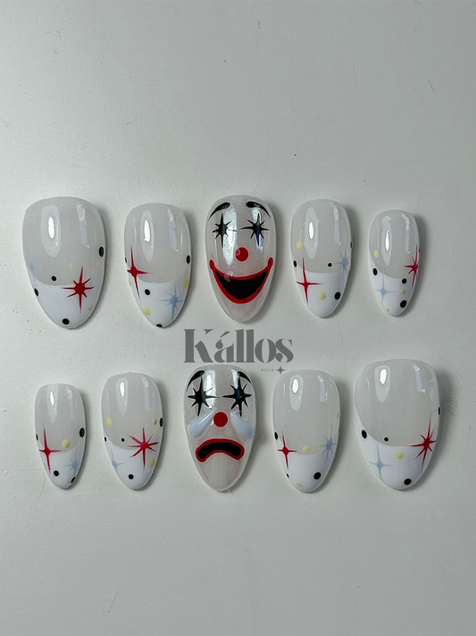 happy clown, sad clown